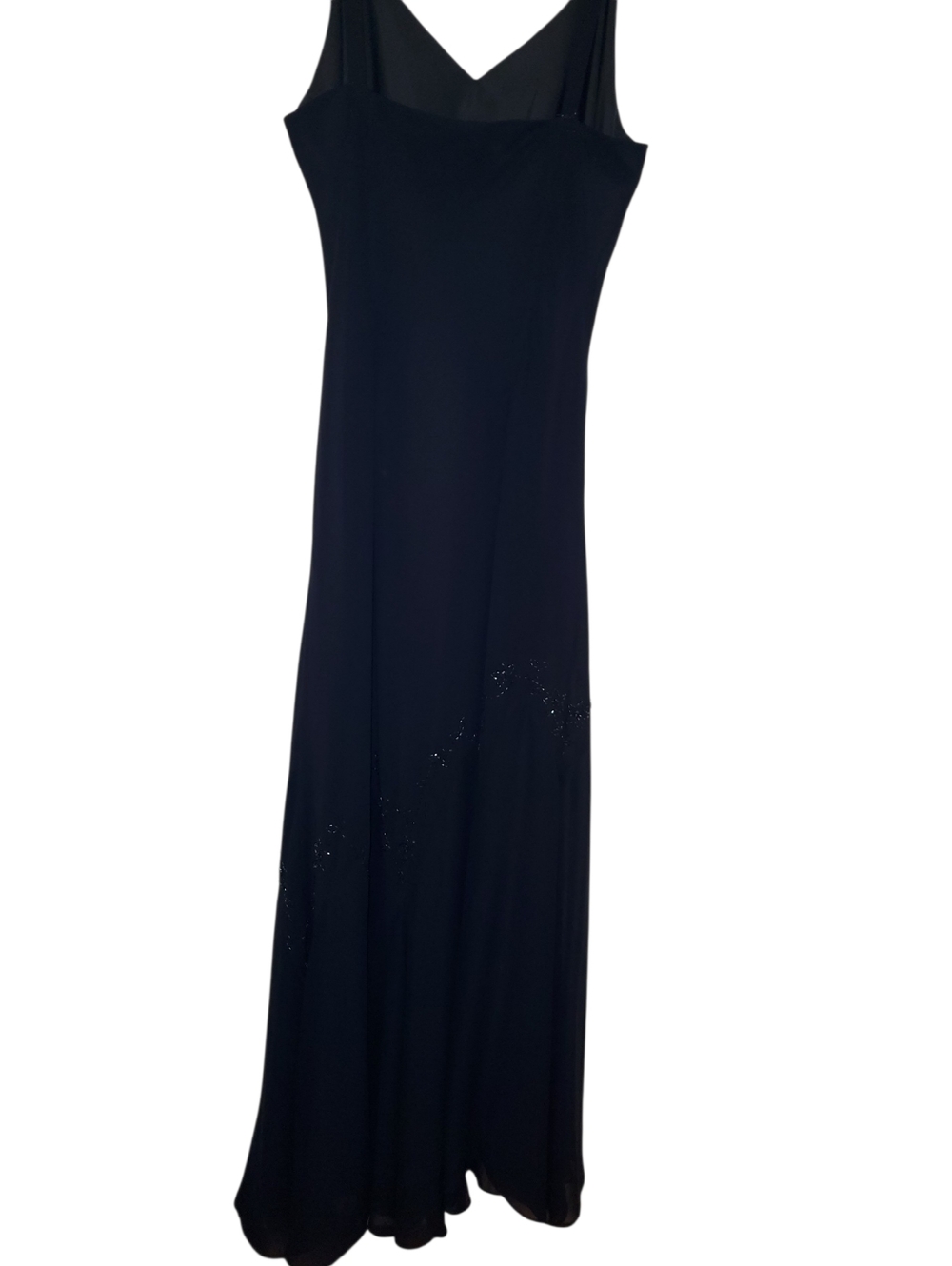 Sleek Navy Dress with Size 8 Tag Vintage - Picture 2 of 5